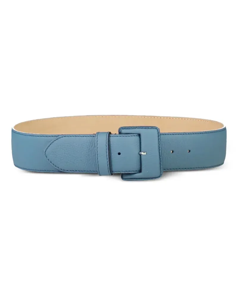 ODEEH wide buckle belt - Blau Blau