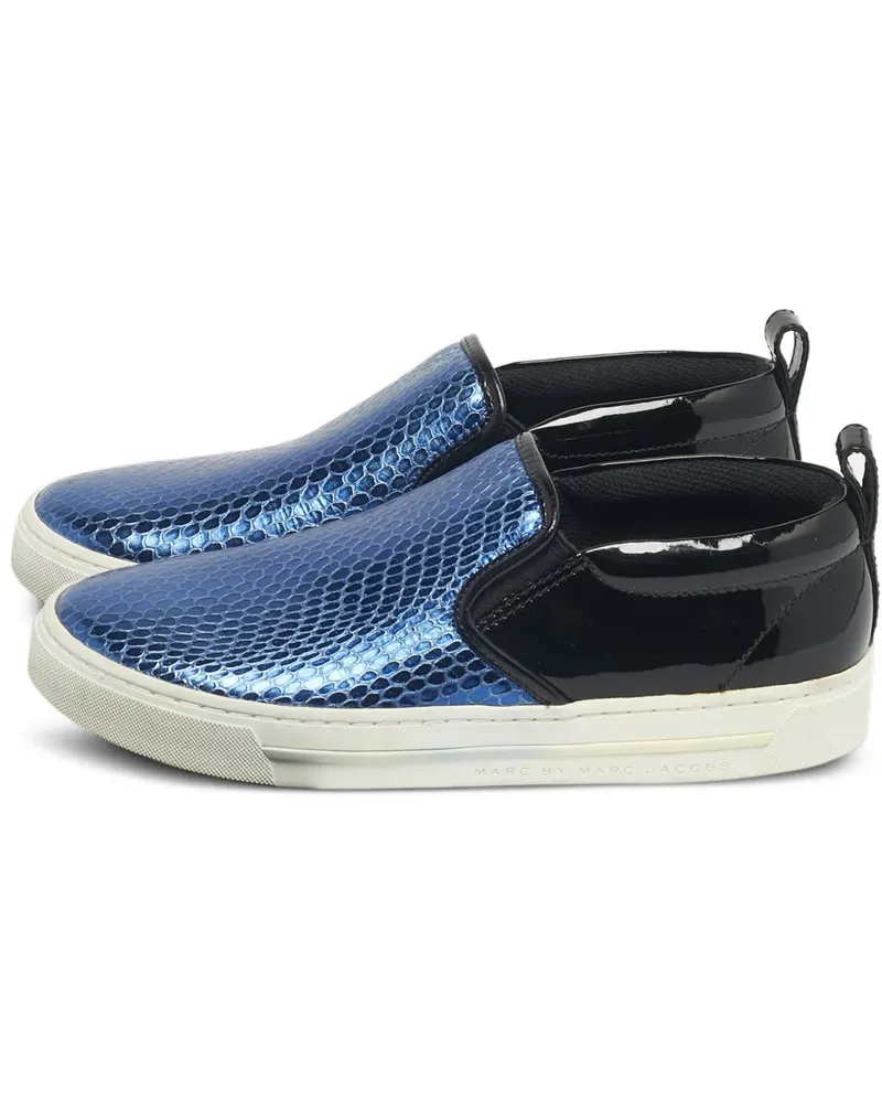 Marc Jacobs Klassische Slip-On-Sneakers - Blau Blau