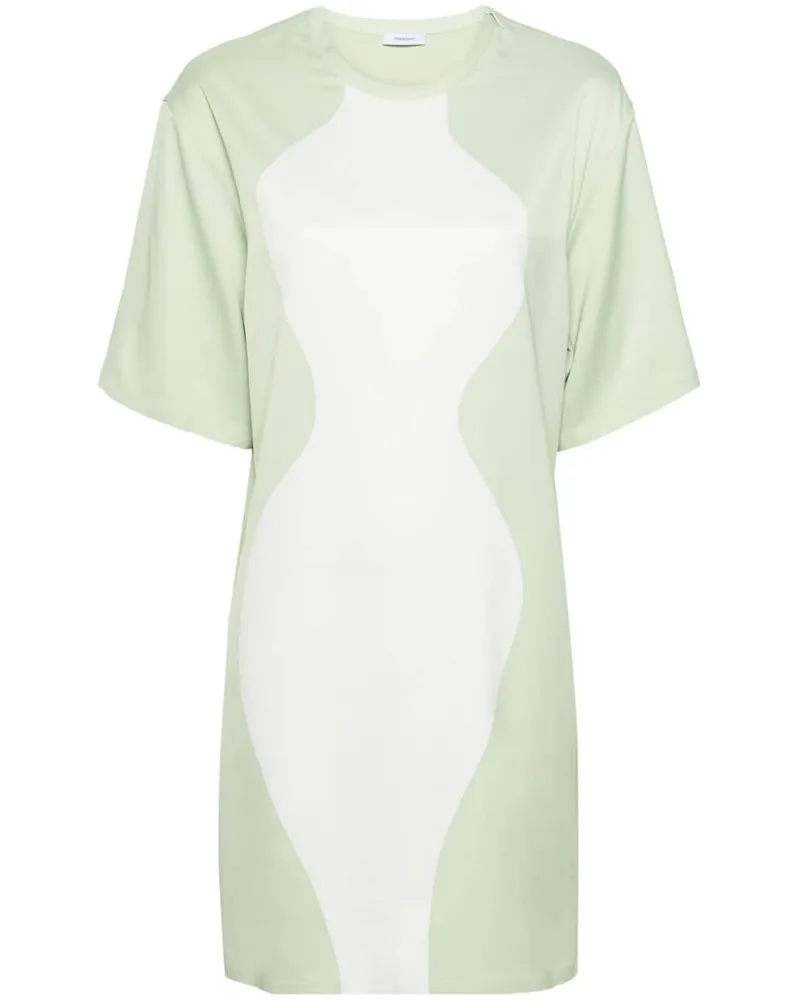 Ferragamo Illusion Minikleid - Grün Grün