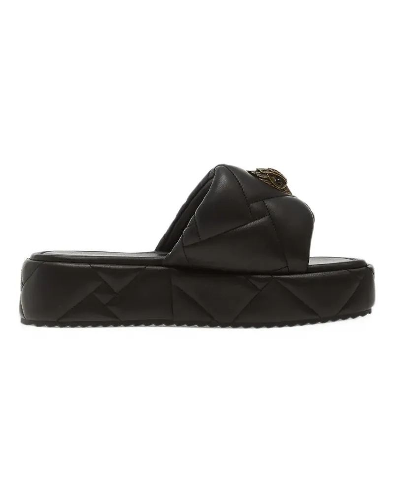 Kurt Geiger Kensington Puff Sandalen - Schwarz Schwarz