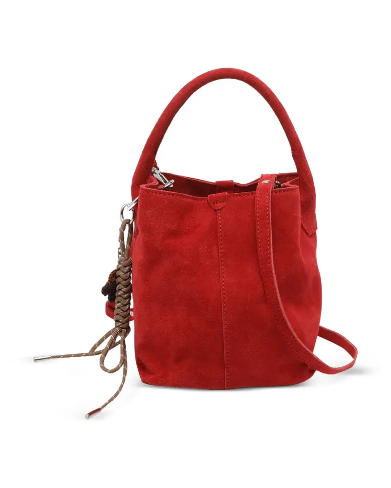D.A.T.E. Paniere suede handbag - Rot Rot
