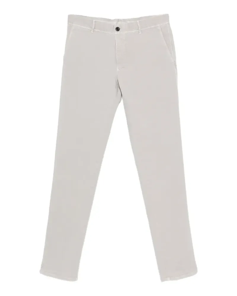 Incotex Hose mit Knöpfen - Grau Grau