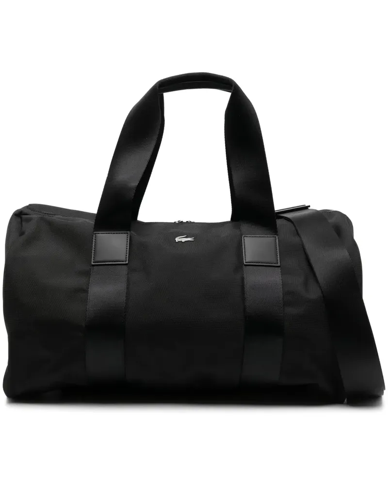 Lacoste Große Everyday Reisetasche - Schwarz Schwarz