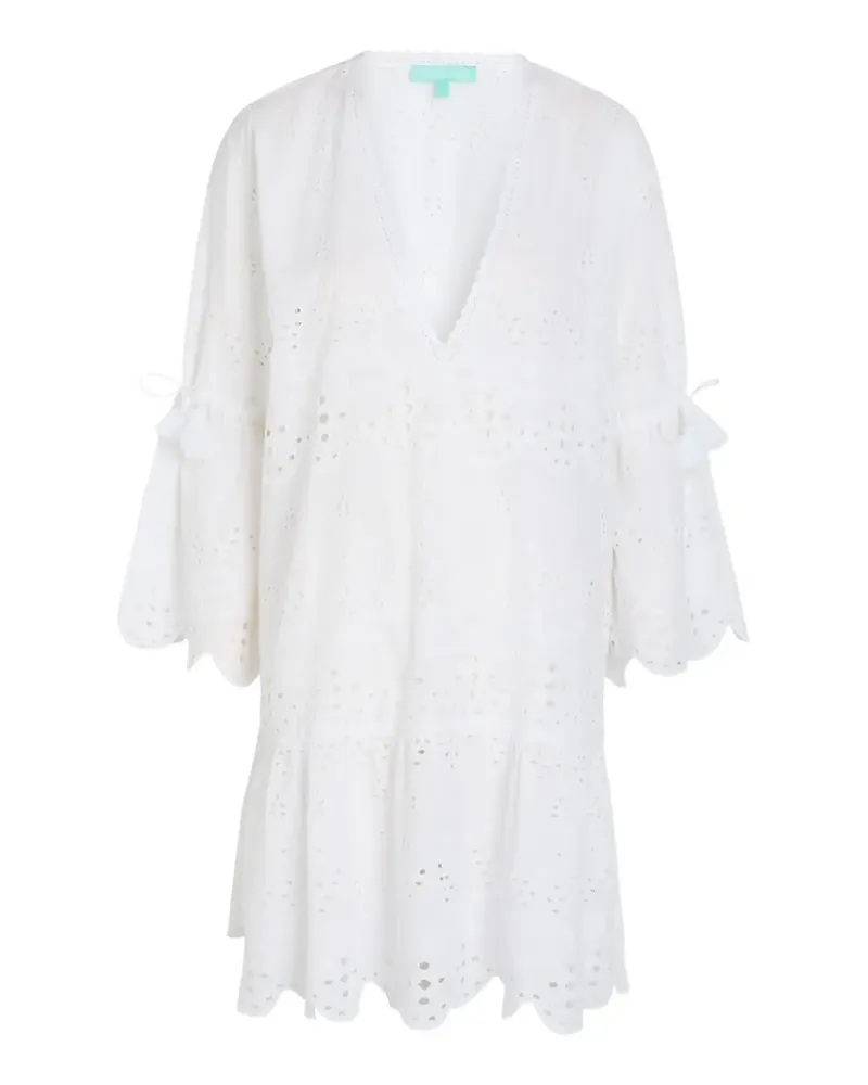 Melissa Odabash May broderie-anglaise mini dress - Weiß Weiß