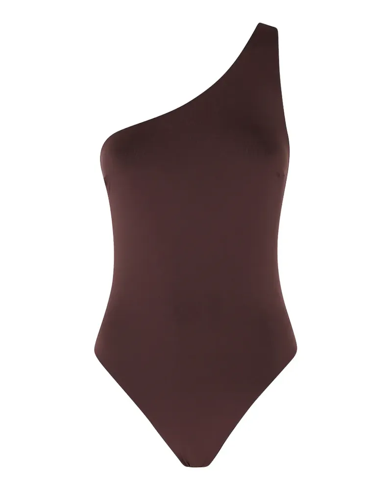 Federica Tosi one-shoulder swimsuit - Braun Braun