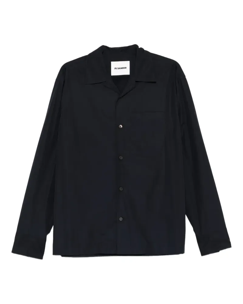 Jil Sander button-fastening shirt - Blau Blau