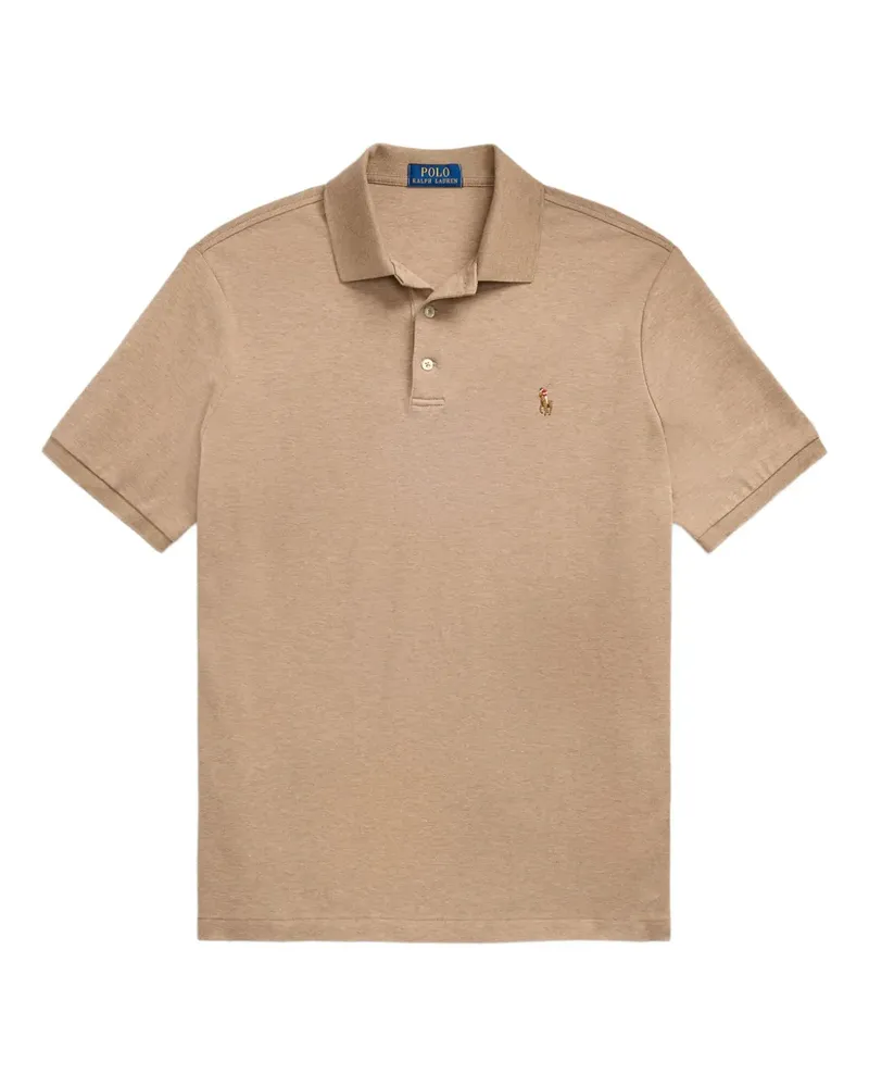 Ralph Lauren Poloshirt mit Polo Pony - Braun Braun