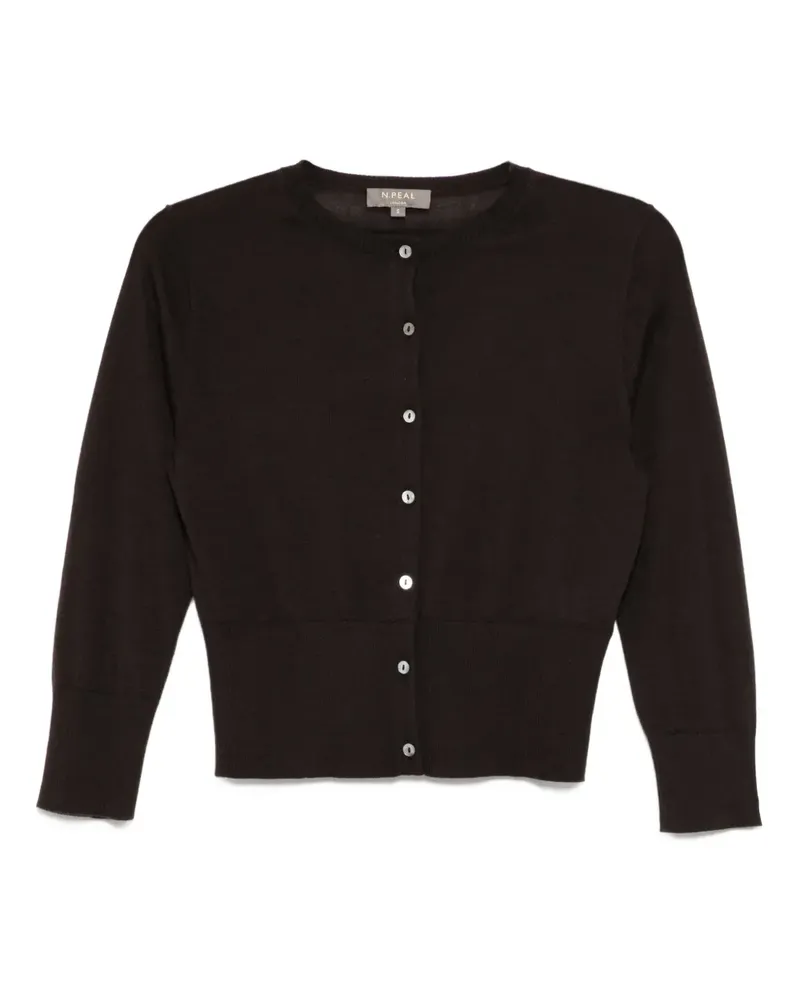 N.Peal Darcie Cardigan - Braun Braun