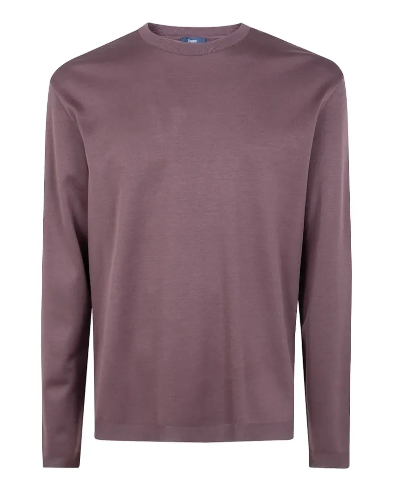 Herno long-sleeve T-shirt - Braun Braun