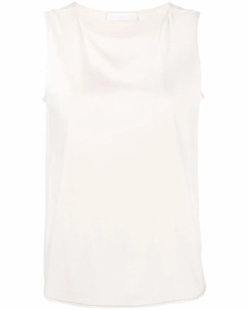 Fabiana Filippi Top mit rundem Ausschnitt - Nude Nude