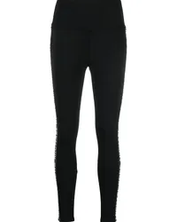 Michael Kors Leggings mit hohem Bund Schwarz