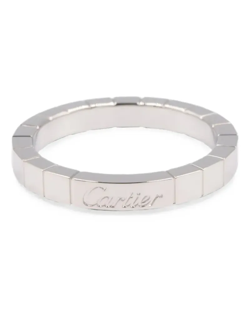 Cartier 2010s Laniere engraved-logo ring - Silber Silber