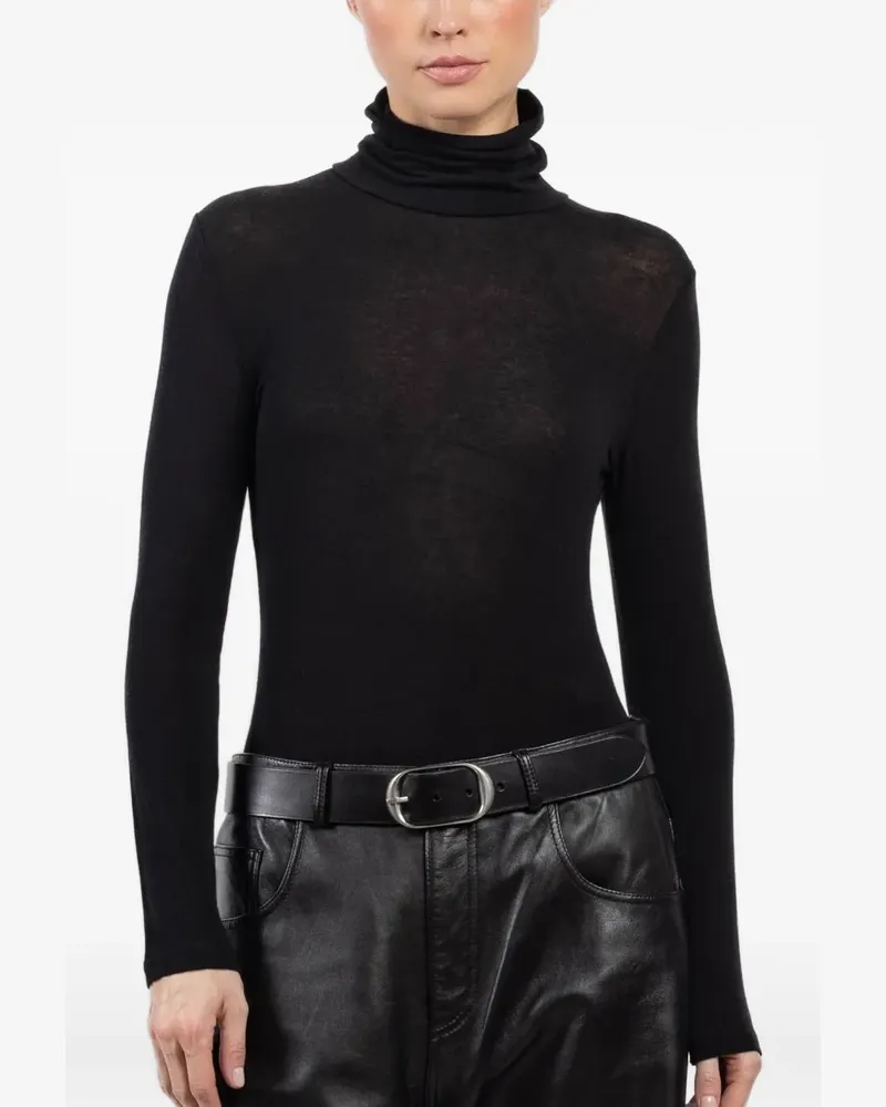 KONTATTO turtleneck sweater - Schwarz Schwarz