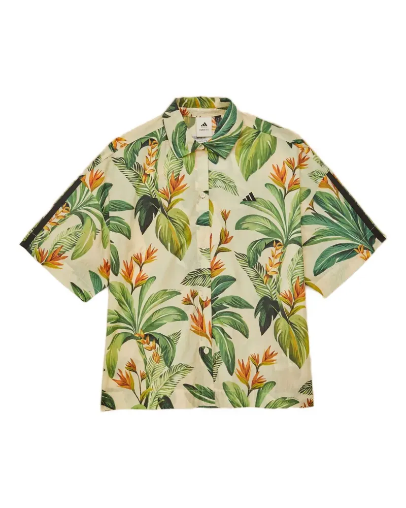 FARM Rio Hemd mit Tropical Breeze-Print - Nude Nude