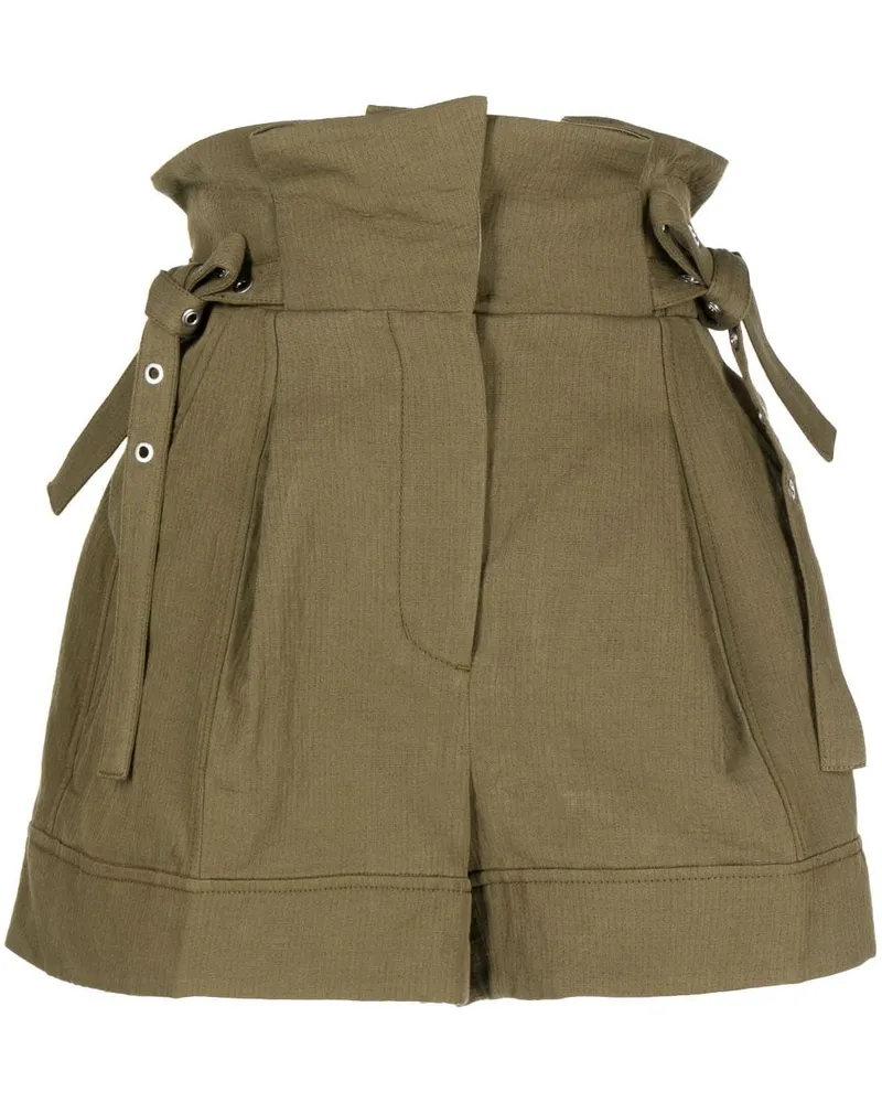3.1 phillip lim Paperbag-Shorts - Grün Grün