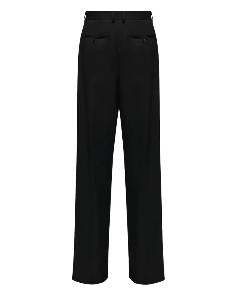 Maison Margiela Hose mit hohem Bund - Schwarz Schwarz