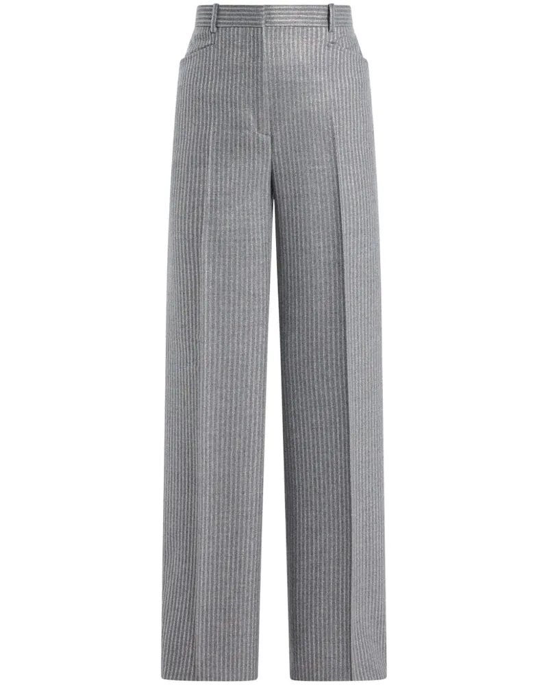 Tom Ford Gestreifte Hose - Grau Grau