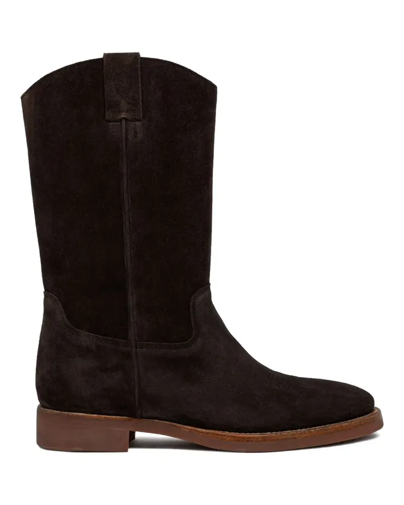 Buttero Chianti Stiefel mit Einsätzen - Braun Braun