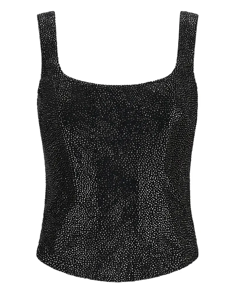 Giuseppe di Morabito Verziertes Top - Schwarz Schwarz