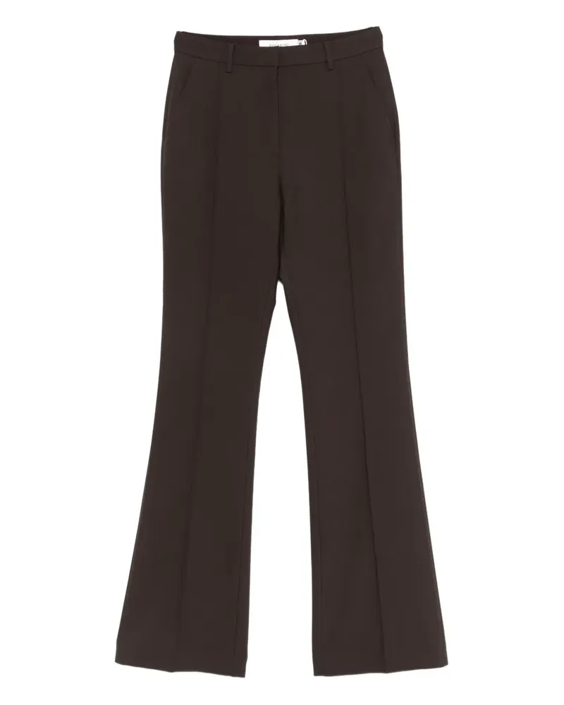 Aya Muse Hose mit dekorativer Naht - Braun Braun