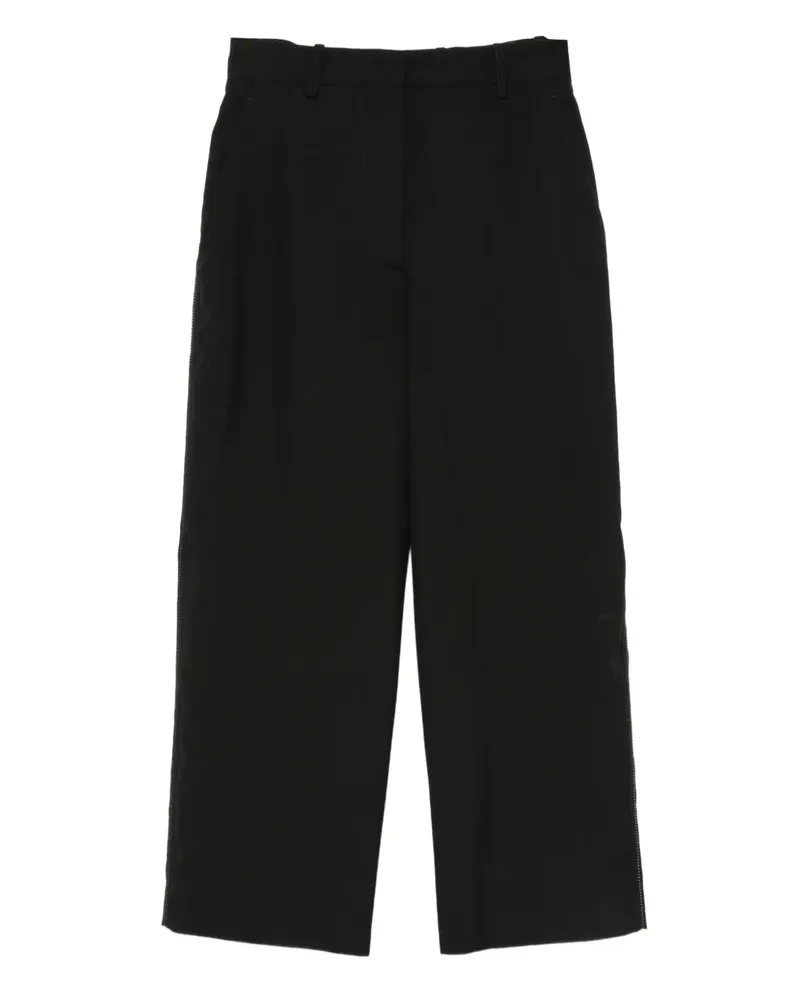 Marni Straight-Leg-Hose mit Seitentaschen - Schwarz Schwarz