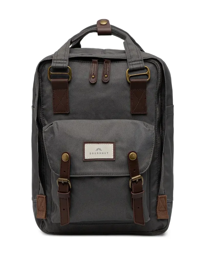 DOUGHNUT Macaroon buckled backpack - Grau Grau
