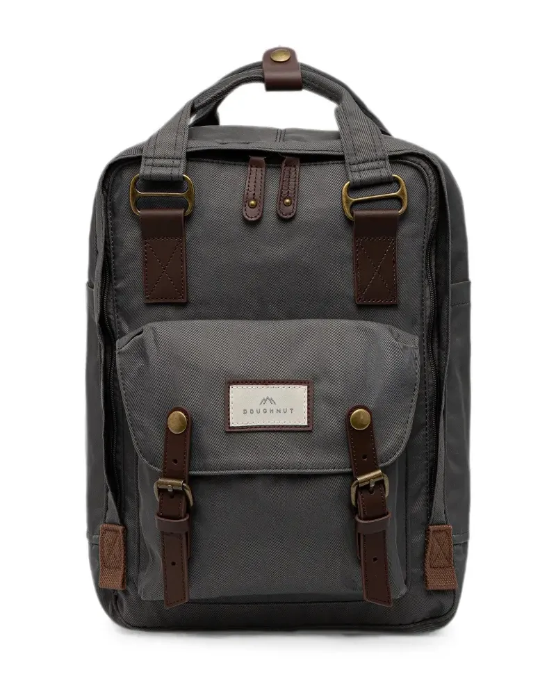 DOUGHNUT Macaroon buckled backpack - Grau Grau