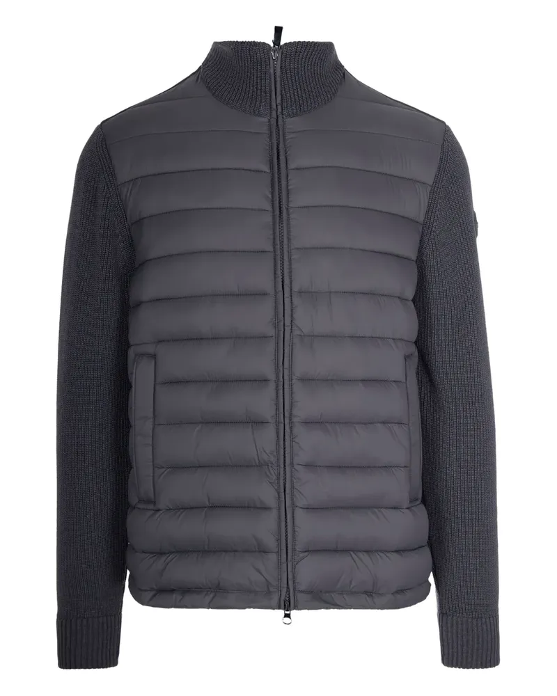 Colmar quilted knitted-panel jacket - Grau Grau