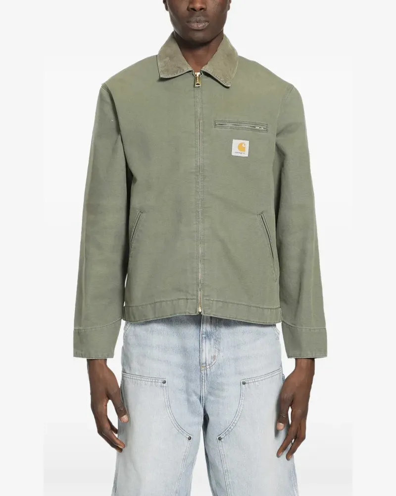 Carhartt WIP corduroy collar detroit jacket - Grün Grün