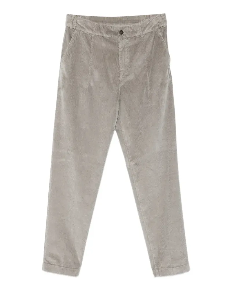 Eleventy Hose in Cordoptik - Grau Grau