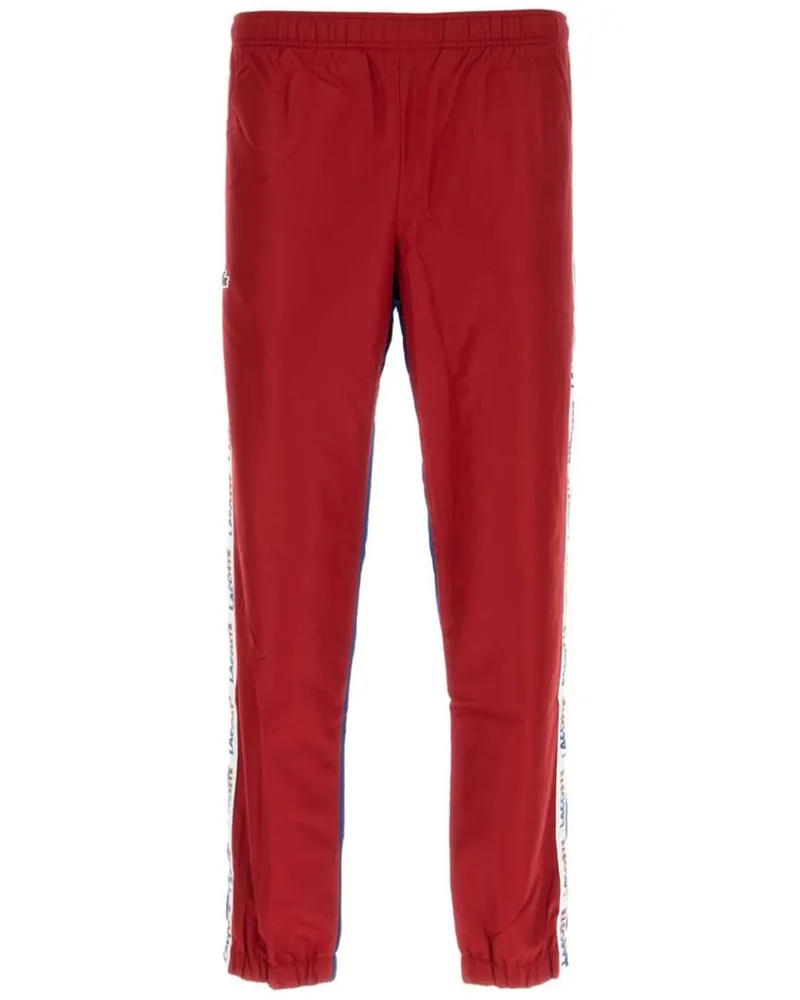 Lacoste Zweifarbige Jogginghose - Rot Rot