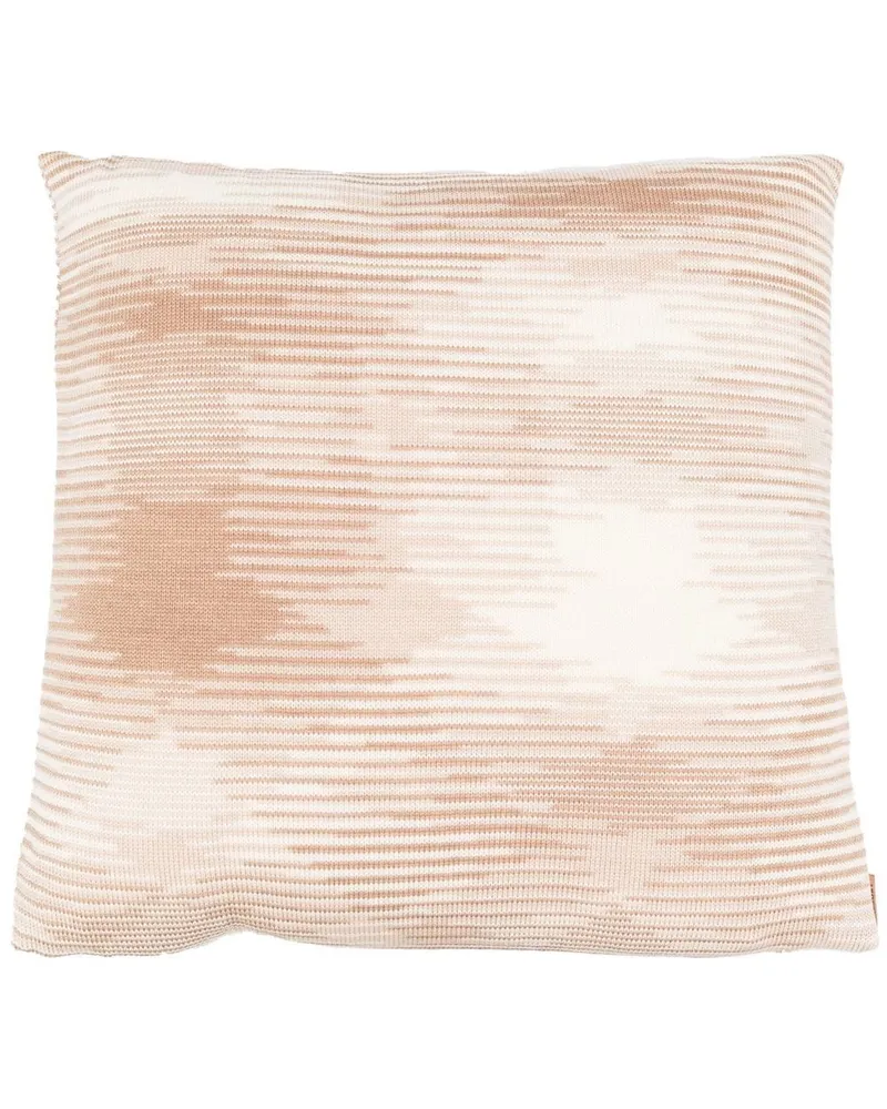 Missoni Home Kissen mit abstraktem Print - Nude Nude