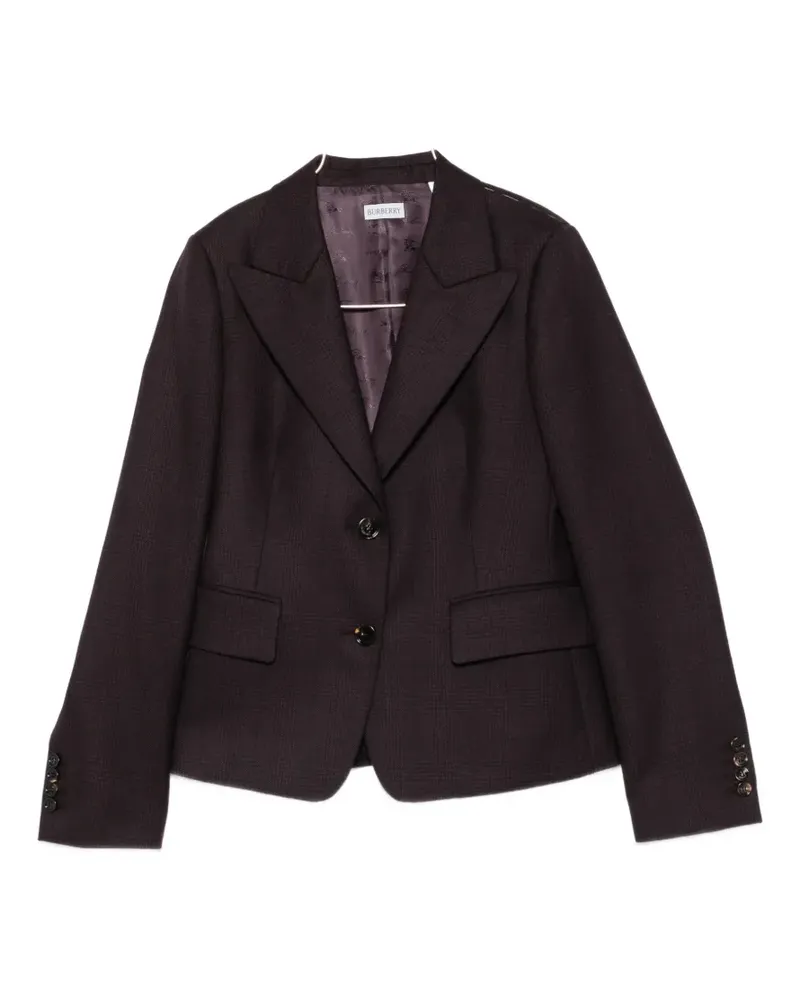Burberry peak-lapels single-breasted jacket - Violett Violett
