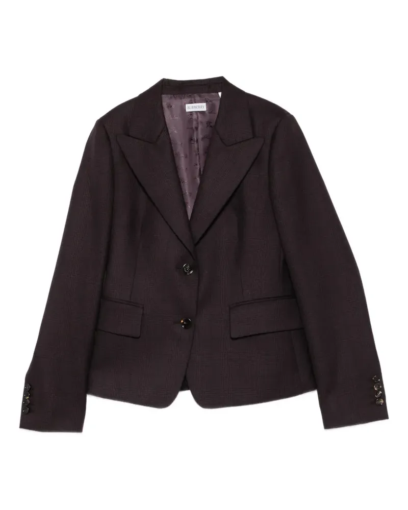 Burberry peak-lapels single-breasted jacket - Violett Violett
