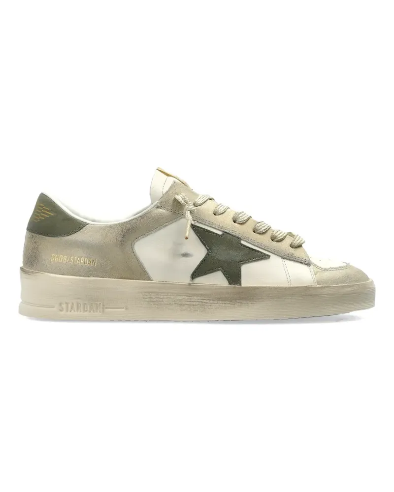 Golden Goose Stardan leather sneakers - Nude Nude