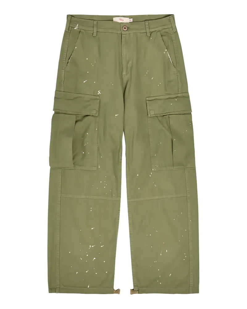 CHERRY LA Cargohose im Western-Look - Grün Grün