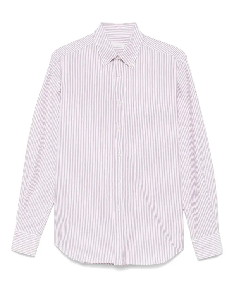 Glanshirt Gestreiftes Hemd - Rot Rot