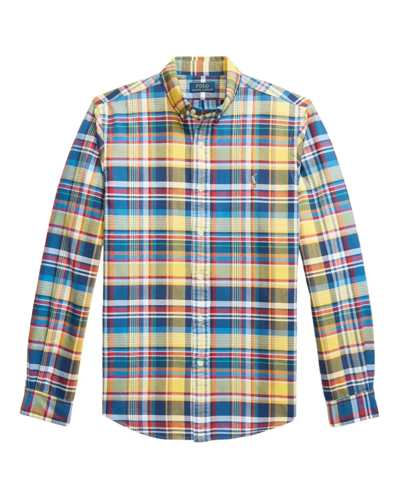 Ralph Lauren Kariertes Hemd - Gelb Gelb