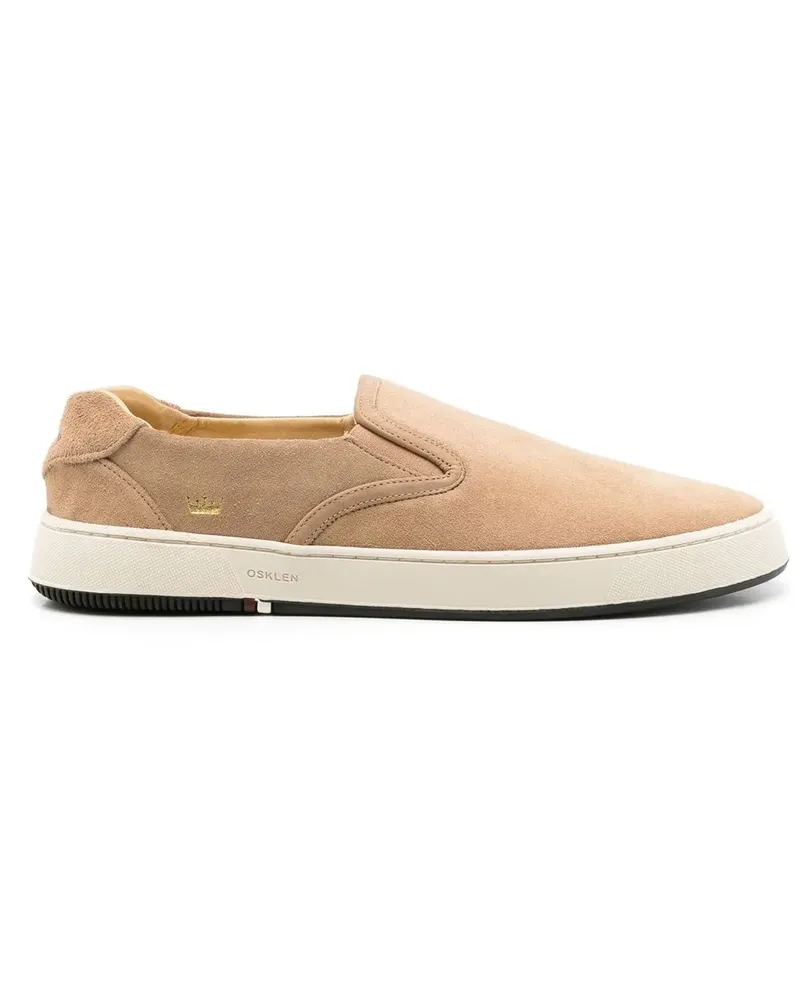 Osklen Sneakers mit Logo-Ferse - Nude Nude