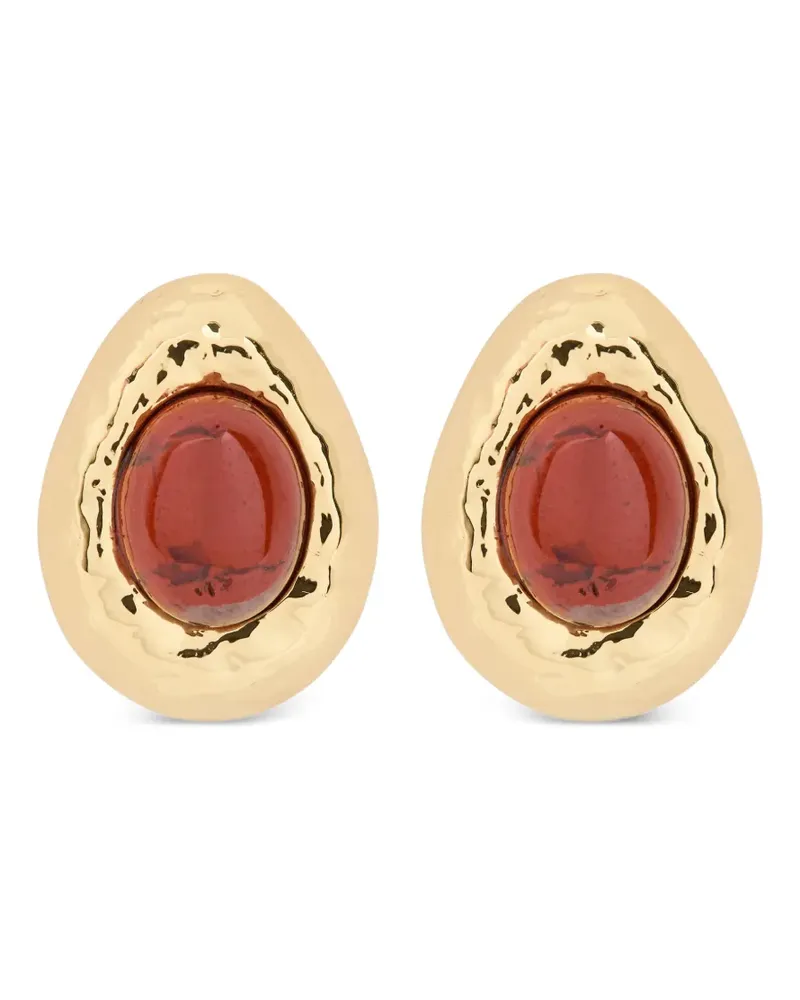 Anni Lu Cherry on Top stone earrings - Gold Gold