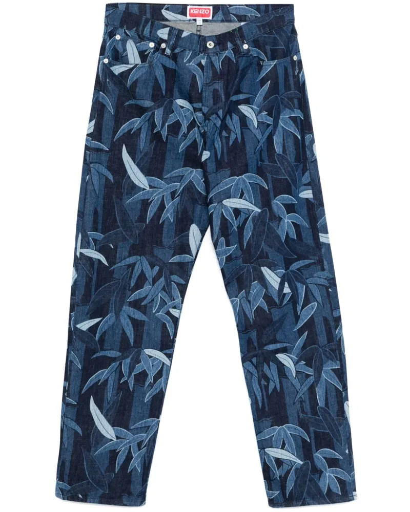 Kenzo Chiku-Rin Jeans - Blau Blau