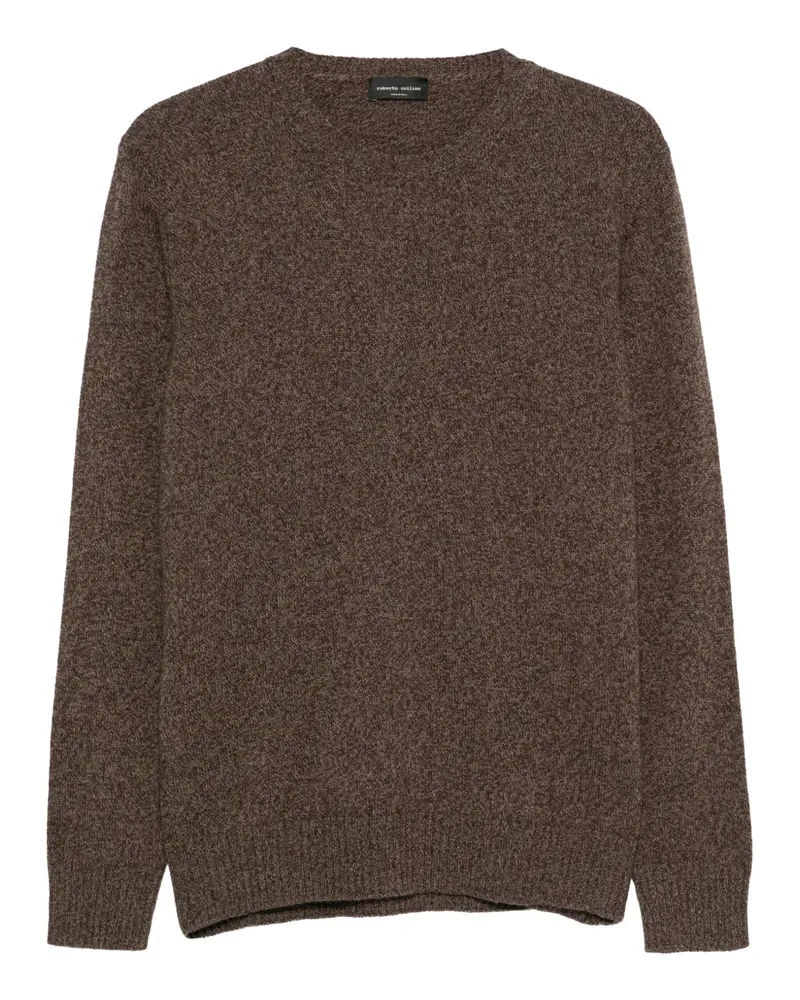 Roberto Collina Pullover mit Rundhalsausschnitt - Braun Braun