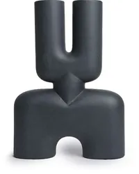 101 Copenhagen Mittelgroße Cobra Double Vase 47cm Schwarz