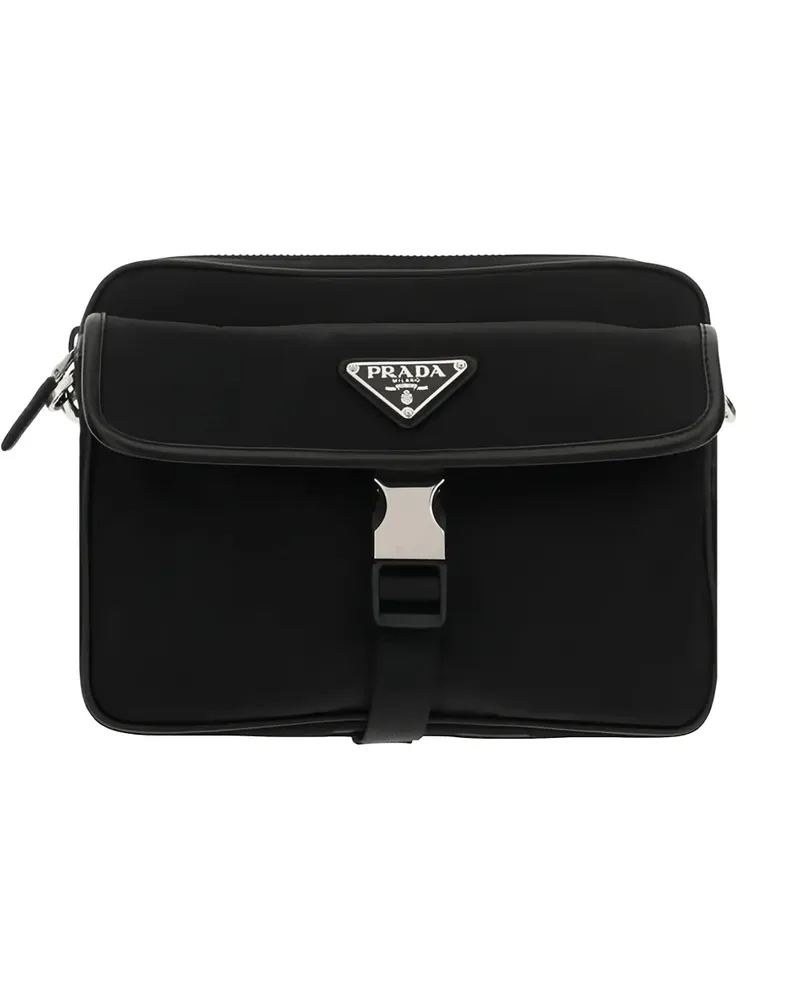 Prada detachable-pouch shoulder bag - Schwarz Schwarz