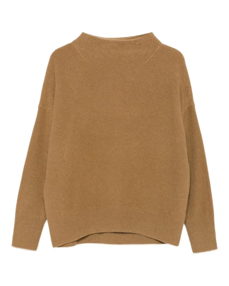 Vince high-neck dropped-shoulder sweater - Braun Braun