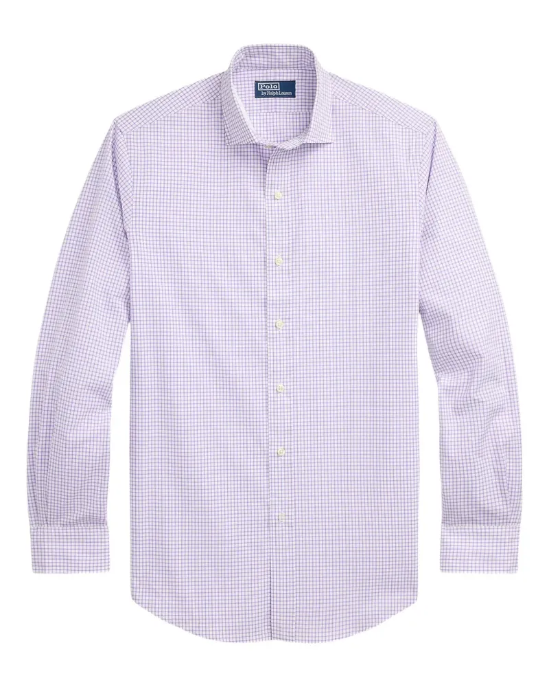 Ralph Lauren Hemd mit Check-Muster - Violett Violett