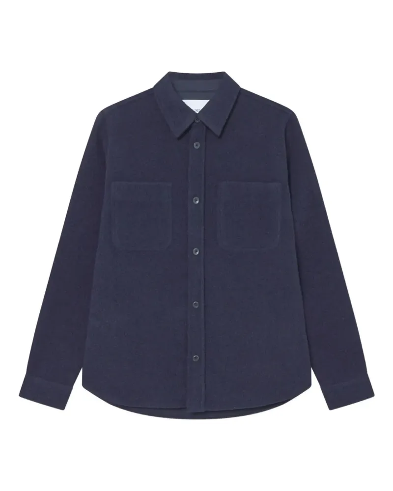 LES DEUX Hemd mit Taschen - Blau Blau