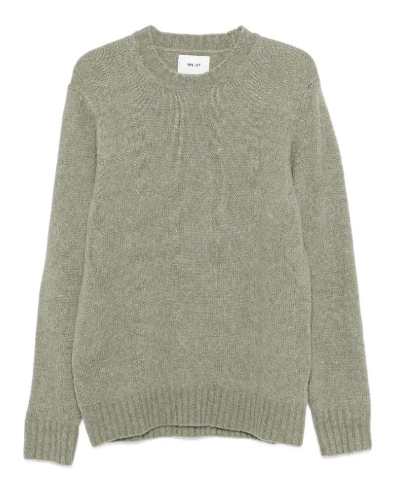 NN 07 Lee 6598 Pullover mit rundem Ausschnitt - Grün Grün