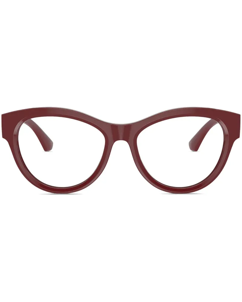 Burberry Brille mit rundem Gestell - Rot Rot