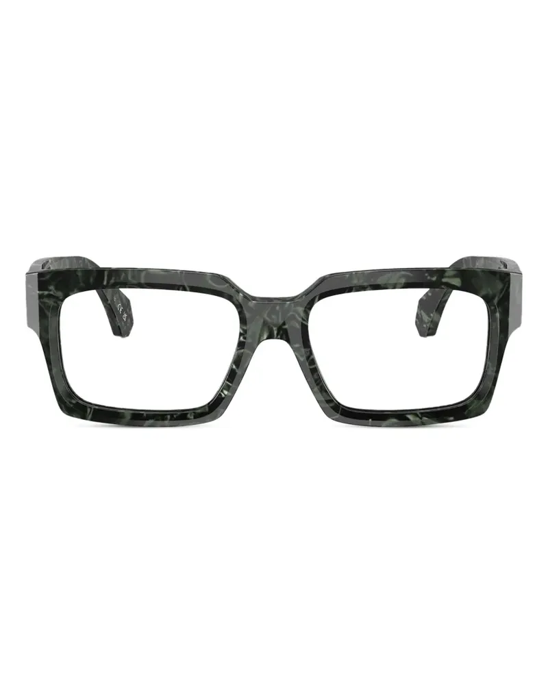 Alain Mikli rectangle-frame glasses - Grün Grün